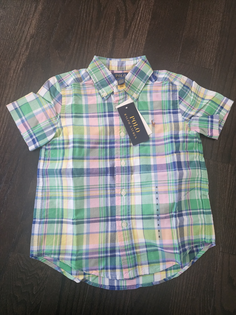 Polo Ralph Lauren Pastel Plaid Button-Down Shirt